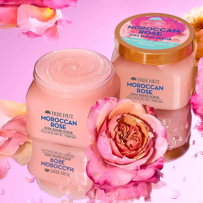 Tree Hut® Moroccan Rose Shea Sugar Scrub