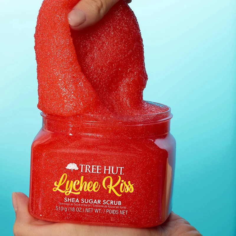 tree hut® Lychee Kiss Shea Sugar Scrub