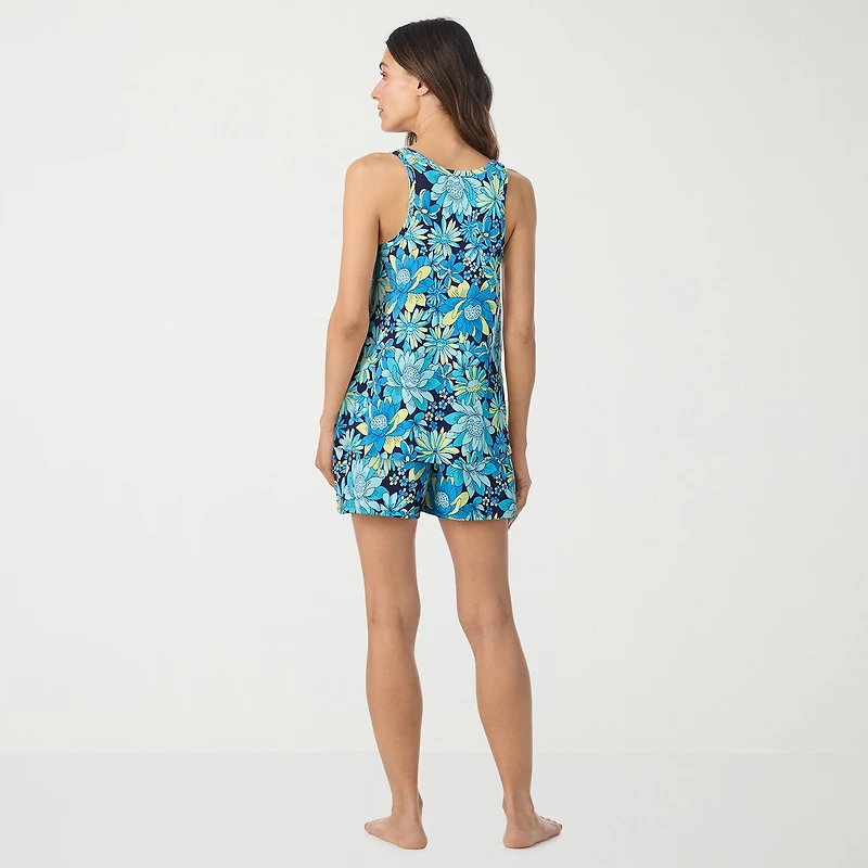 Cuddl Duds Womens Sleeveless 2-pc. Pajama Set