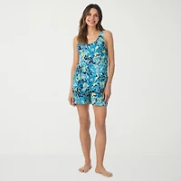 Cuddl Duds Womens Sleeveless 2-pc. Pajama Set