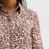 Liz Claiborne Womens Fitted Long Sleeve Regular Fit Button-Down Shirt