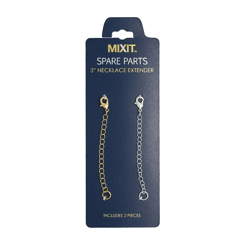 Mixit Womens 3 Inch Hypoallergenic Necklace Extender