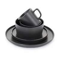Elama Luxmatte 20-pc. Stoneware Dinnerware Set