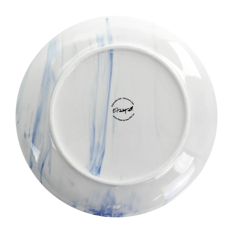 Elama Fine Marble 16-pc. Stoneware Dinnerware Set