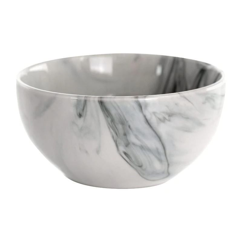 Elama Fine Marble 16-pc. Stoneware Dinnerware Set