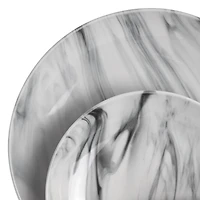 Elama Fine Marble 16-pc. Stoneware Dinnerware Set