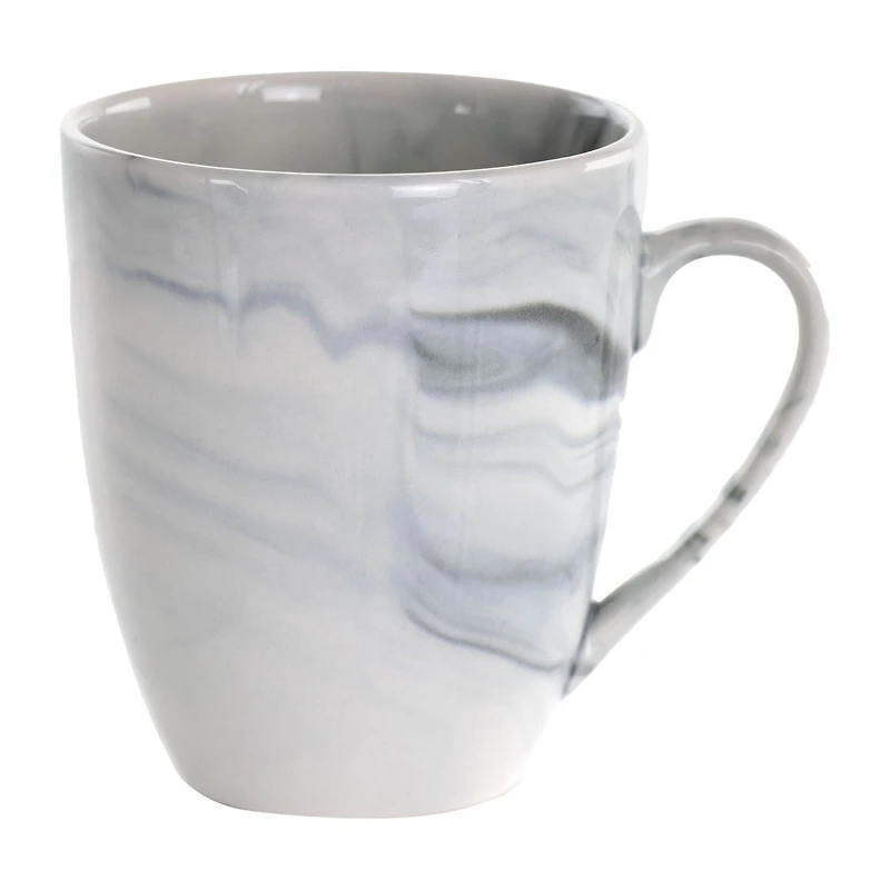 Elama Fine Marble 16-pc. Stoneware Dinnerware Set