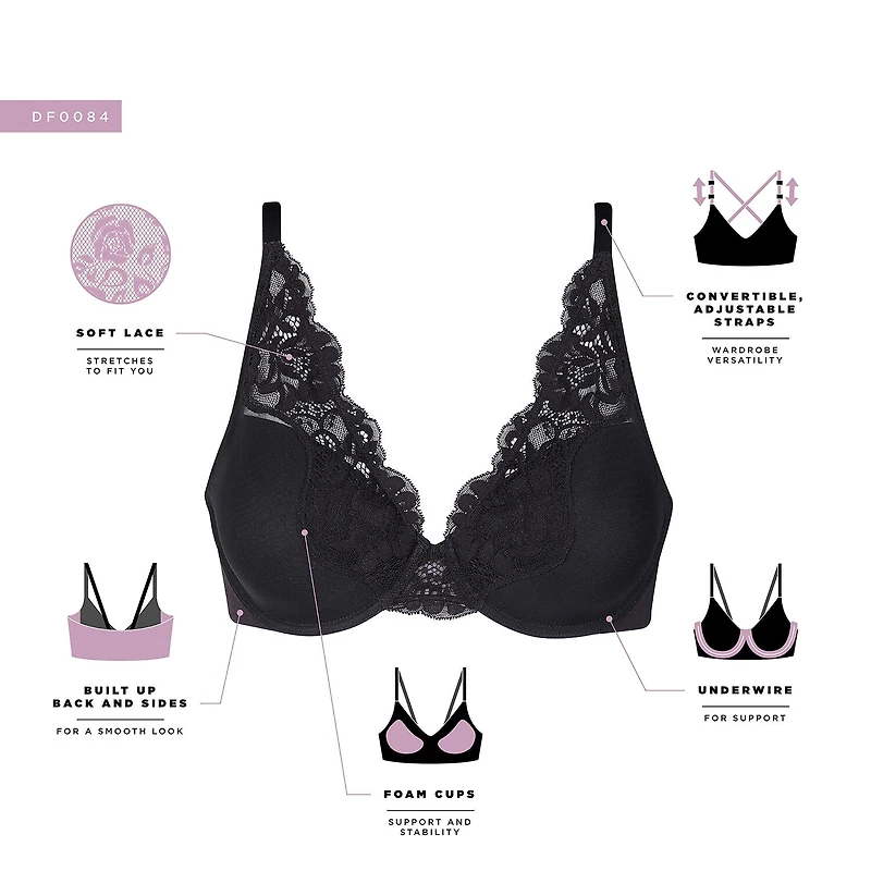 Bali One Smooth You Full Coverage Underwire Bra Df0084