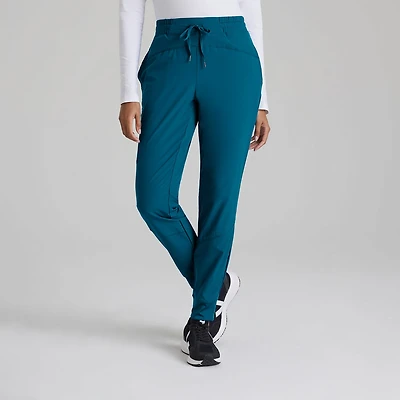 Barco One Bop513 Boost 3-Pocket Mid-Rise Jogger Womens Scrub Pant