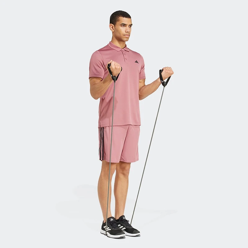 adidas Mens Short Sleeve Polo Shirt