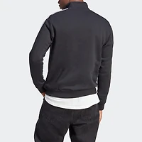 adidas Mens Mock Neck Long Sleeve Active Quarter-Zip Pullover