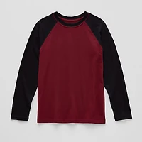 Thereabouts Little & Big Kid Boys Crew Neck Long Sleeve T-Shirt