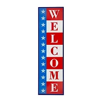Northlight Americana Welcome Porch Sign