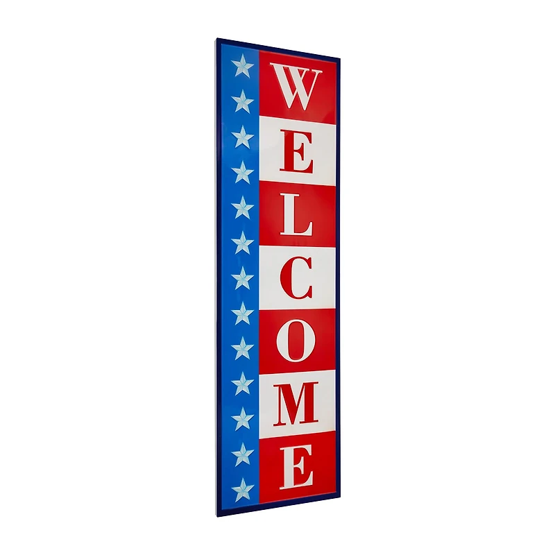 Northlight Americana Welcome Porch Sign