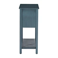 Linon Morgate Storage Accent Cabinet