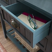 Linon Morgate Storage Accent Cabinet