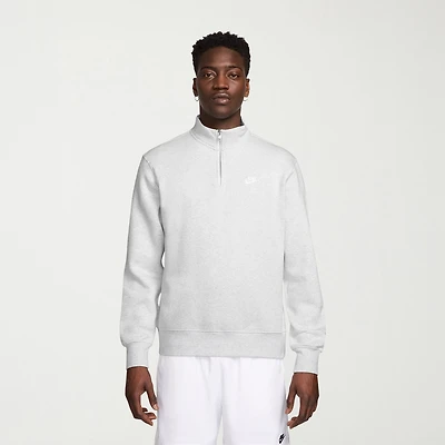 Nike Fleece Mens Mock Neck Long Sleeve Sweatshirt