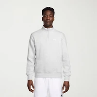 Nike Fleece Mens Mock Neck Long Sleeve Sweatshirt