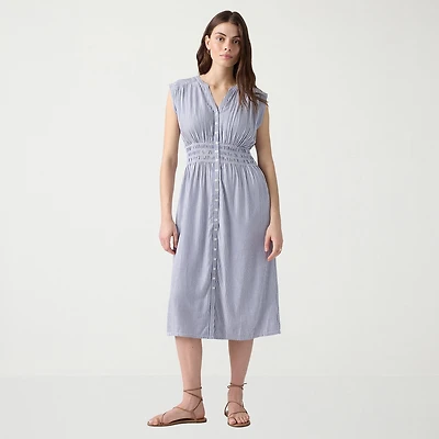 Levi's® Womens Striped Sheath Dress