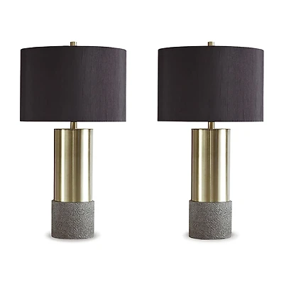 Signature Design by Ashley® Jacek 2-pc. Metal Table Lamp