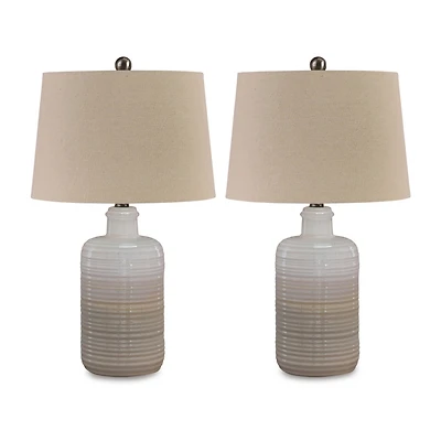 Signature Design by Ashley® Marnina 2-pc. Ceramic Table Lamp