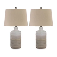 Signature Design by Ashley® Marnina 2-pc. Ceramic Table Lamp