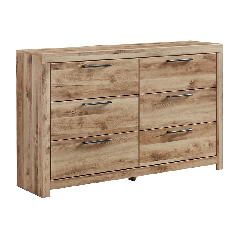 Signature Design by Ashley Hyanna 6-Drawer Dresser in Tan Brown