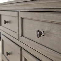 Signature Design by Ashley Lettner 7-Drawer Dresser in Light Gray