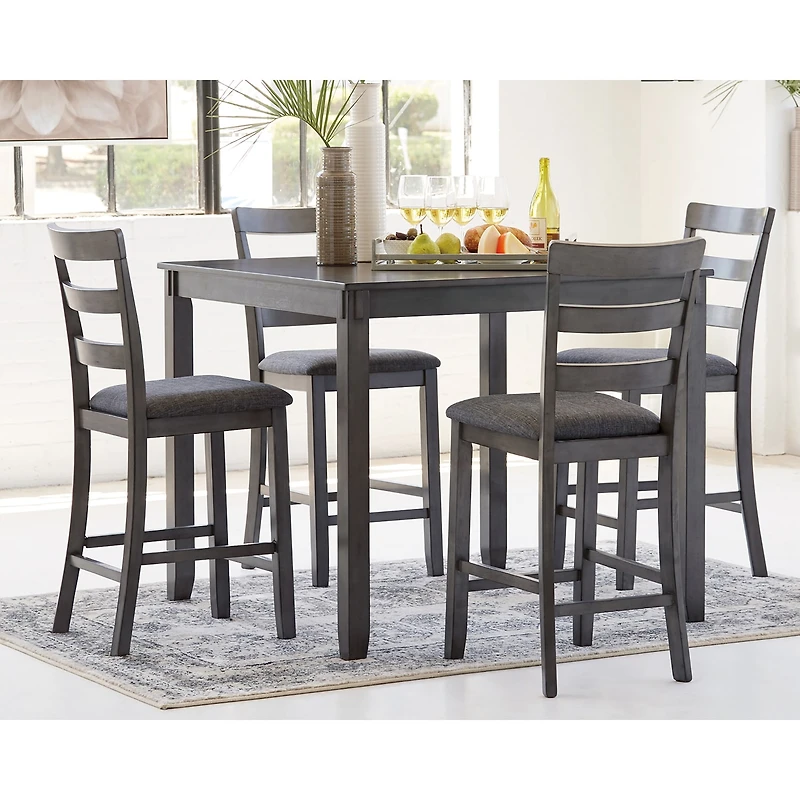 Signature Design by Ashley® Brisben 5-pc. Counter Height Square Dining Set