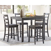 Signature Design by Ashley® Brisben 5-pc. Counter Height Square Dining Set