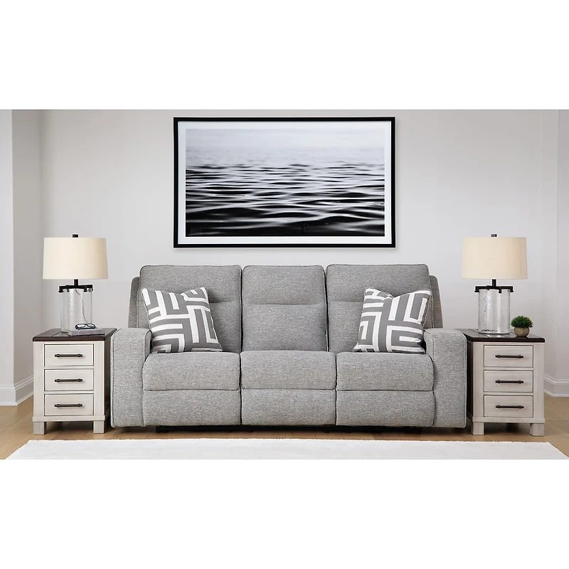 Signature Design By Ashley® Biscoe Power Reclining Sofa