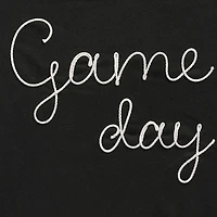 Game Day Fleece Womens Juniors Crew Neck Long Sleeve Sweatshirt