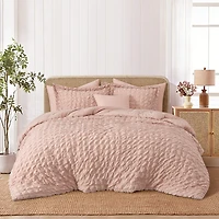 Stratford Park Deena Geometric Easy Care Comforter Set