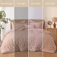 Stratford Park Deena Geometric Easy Care Comforter Set