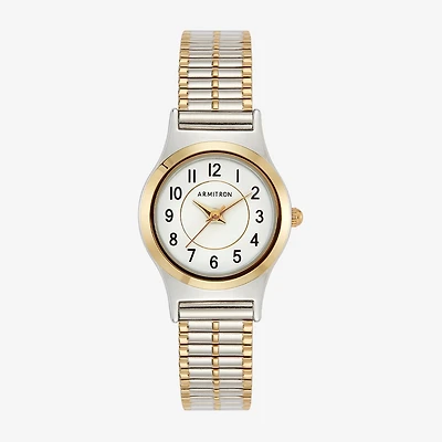 Armitron Womens Two Tone Stainless Steel Expansion Watch 75/5420wttt