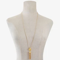 Monet Jewelry Tassel Womens 30 Inch Pendant Necklace