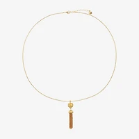 Monet Jewelry Tassel Womens 30 Inch Pendant Necklace