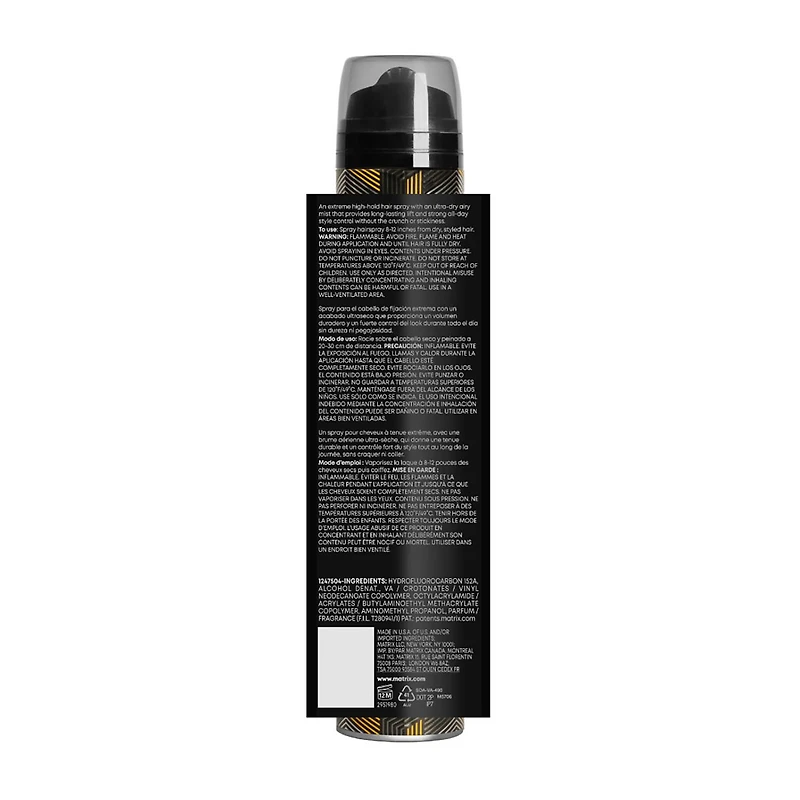 Matrix Vavoom Triple Freeze Spray Unscented Hair Spray 9 oz.