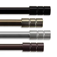 Rod Desyne Theo 3/4 Adjustable Curtain