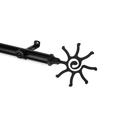 Rod Desyne Sun 3/4 Adjustable Curtain