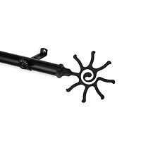 Rod Desyne Sun 3/4 Adjustable Curtain