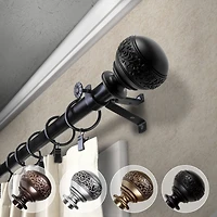 Rod Desyne Naomi 3/4 Adjustable Curtain