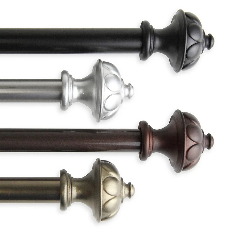 Rod Desyne Sierra 3/4 IN Adjustable Curtain Rod