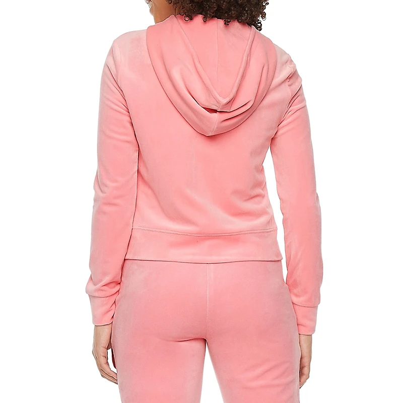 Juicy By Couture Womens Juniors Midweight Track Jacket