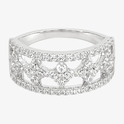 (Si1-Si2/ H-I) Womens 1 CT. T.W. Lab Grown White Diamond 10K Gold Band