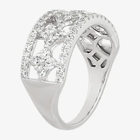 (Si1-Si2/ H-I) Womens 1 CT. T.W. Lab Grown White Diamond 10K Gold Band
