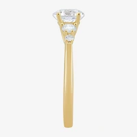 (H-I / Si1-Si2) Womens 1 1/4 CT. T.W. Lab Grown White Diamond 10K Gold Round Band