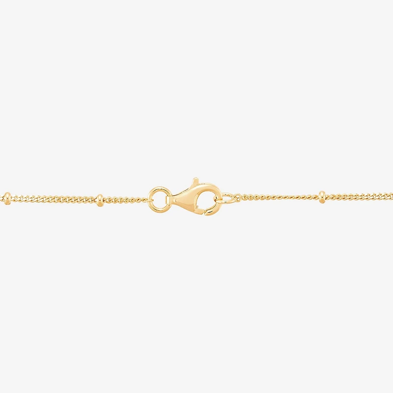 (Si1-Si2/ H-I) Womens White Diamond 14K Gold Over Silver 18 Inch Y Necklace
