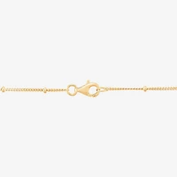 (Si1-Si2/ H-I) Womens White Diamond 14K Gold Over Silver 18 Inch Y Necklace