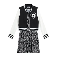Knit Works Little & Big Kid Girls Midi Floral 2-pc. Dress Set